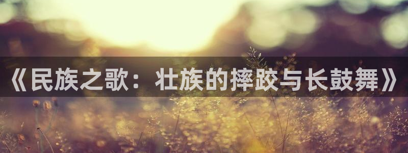 球客岛：《民族之歌：壮族的摔跤与长鼓舞》